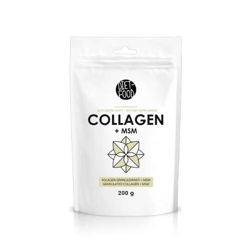 Collagen + MSM 200 g KOLAGEN Dietfood opinie, skład, działanie